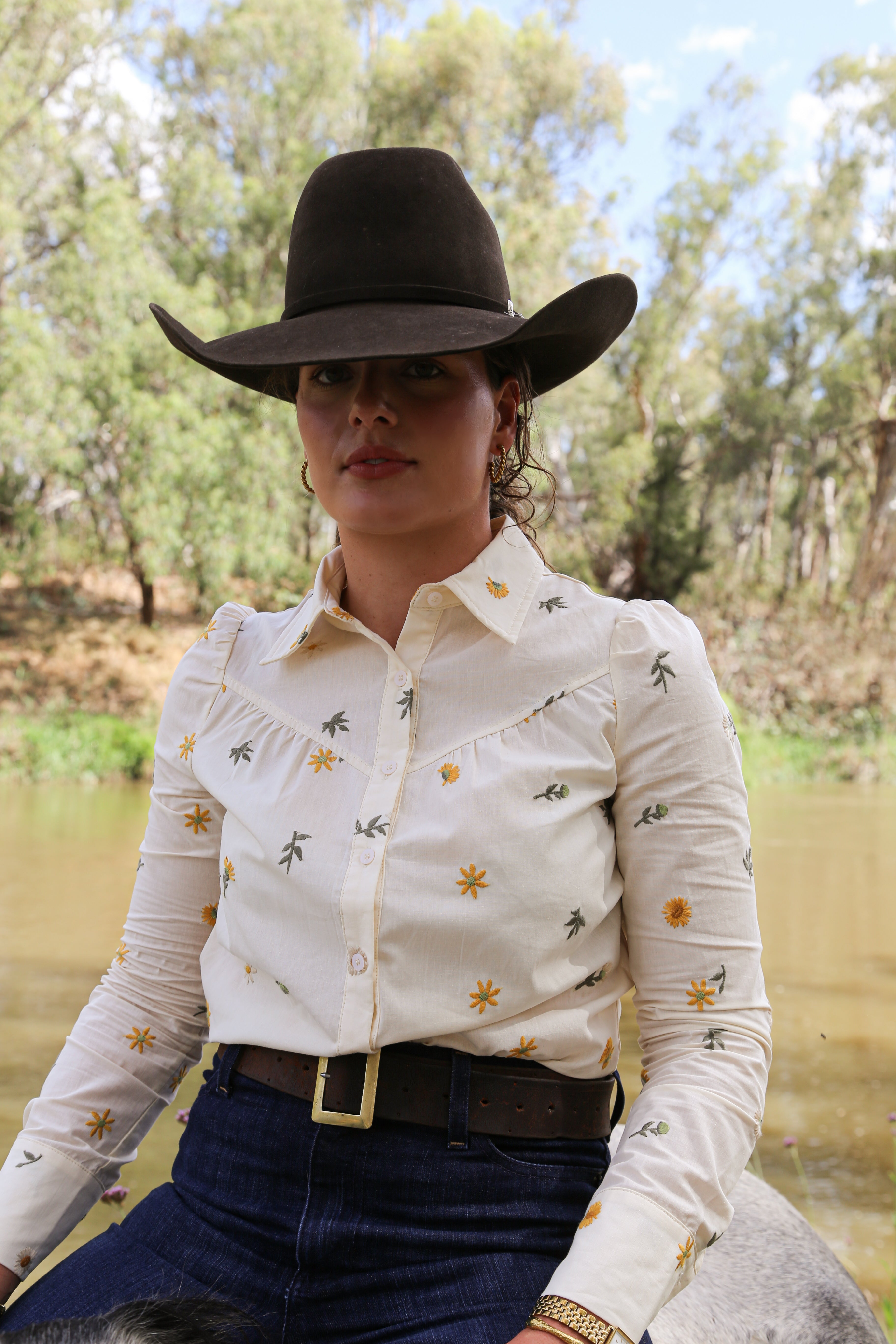 Butter Floral Gal - Relaxed Fit image 0