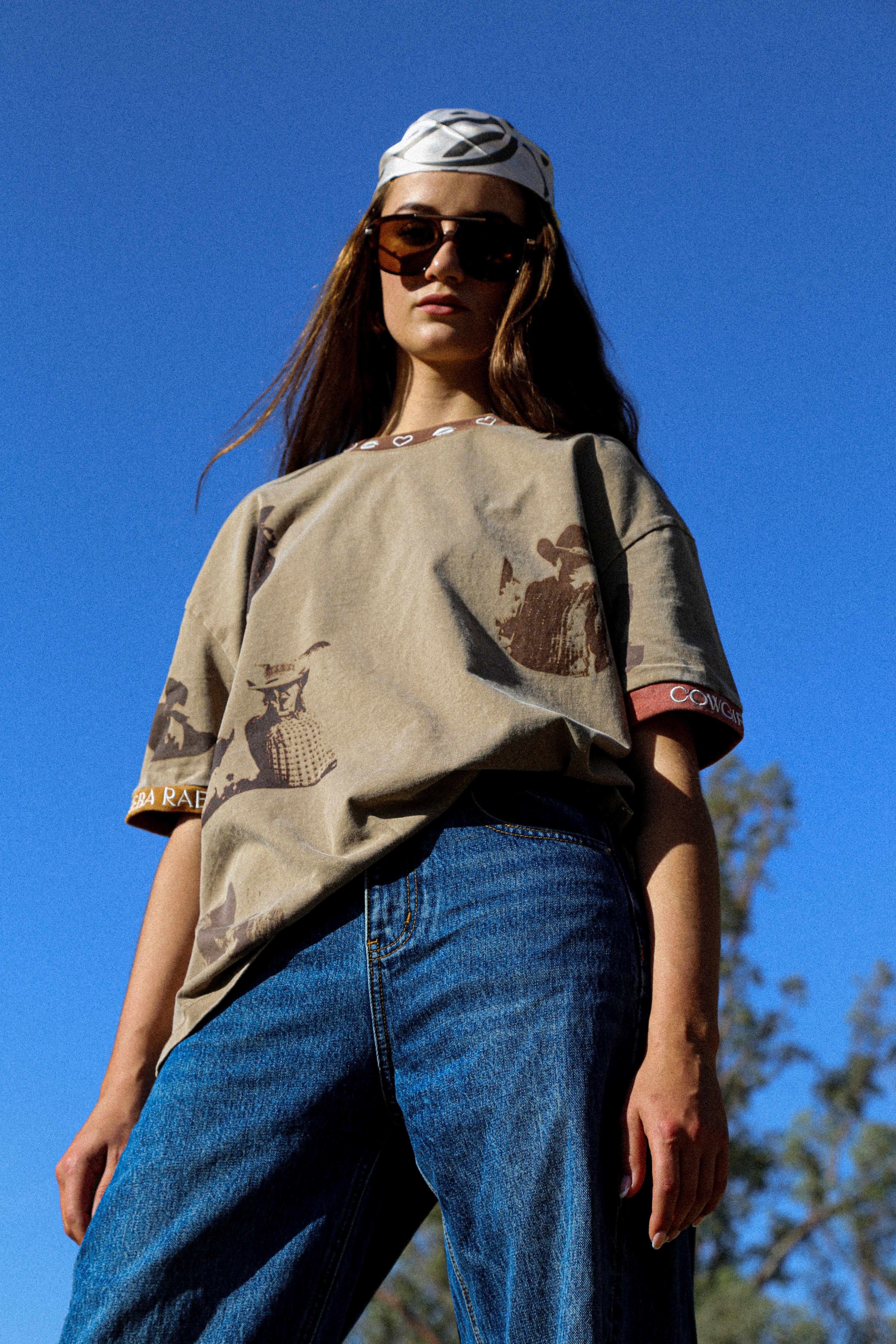 PRE ORDER - Oversized Photo Babe Tee - Expected to ship late Feb 26 image 0