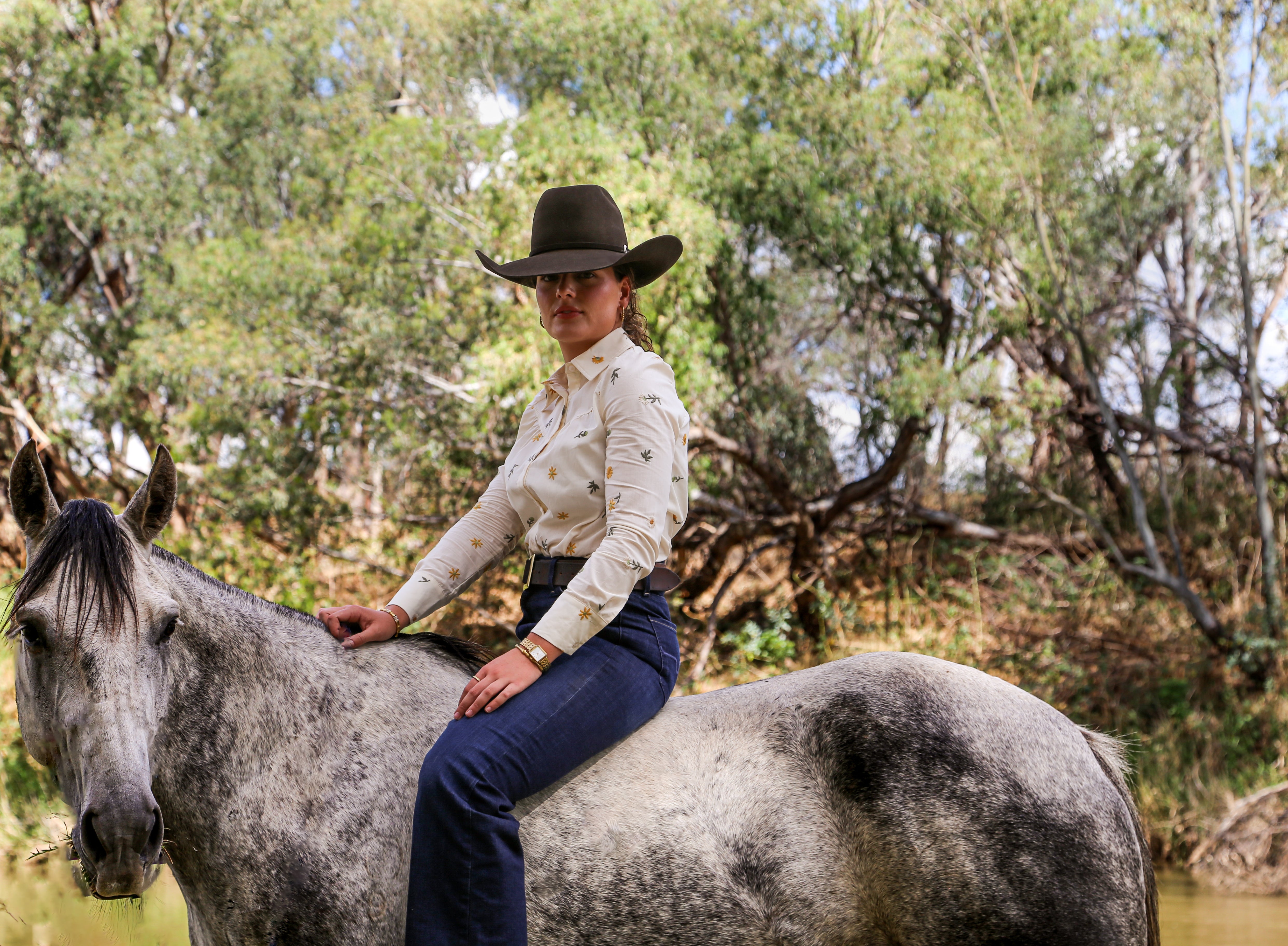 Butter Floral Gal - Relaxed Fit image 1